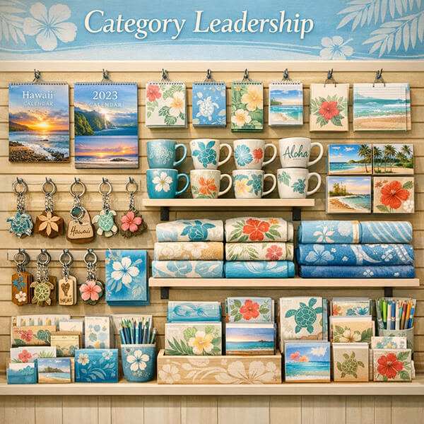 hawaii wholesale gifts category leadership